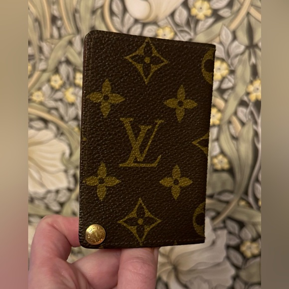 Louis Vuitton AUTHENTIC Vintage 1986 Monogram Porte Cartes Pression Card Case - Picture 5 of 16